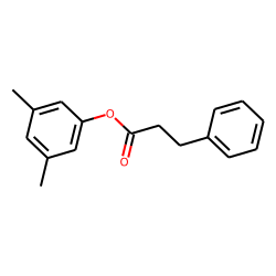 3-Phenylpropionic acid, 3,5-dimethylphenyl ester