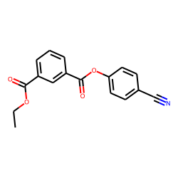 Isophthalic acid, 4-cyanophenyl ethyl ester