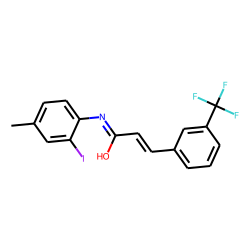 trans-Cinnamamide, N-(2-iodo-4-methylphenyl)-3-trifluoromethyl-