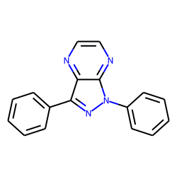 1,3-Diphenyl pyrazolo[3,4-b] pyrazine