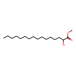 Hexadecanoic acid, 2-hydroxy-, methyl ester