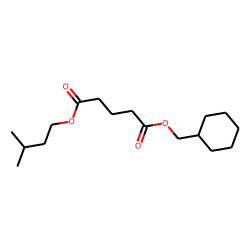 Glutaric acid, cyclohexylmethyl 3-methylbutyl ester