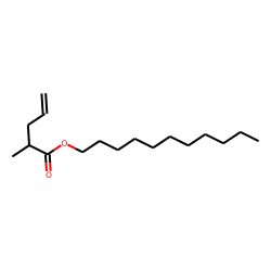4-Pentenoic acid, 2-methyl-, undecyl ester