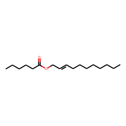 Hexanoic acid, undec-2-enyl ester