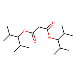 Malonic acid, di(2,4-dimethylpent-3-yl) ester