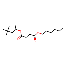 Succinic acid, 4,4-dimethylpent-2-yl hexyl ester