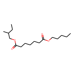 Pimelic acid, 2-methylbutyl pentyl ester