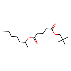 Glutaric acid, hept-2-yl neopentyl ester