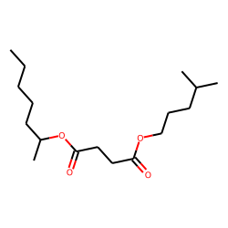 Succinic acid, 2-heptyl isohexyl ester