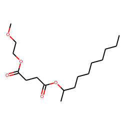 Succinic acid, dec-2-yl 2-methoxyethyl ester