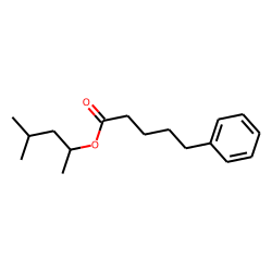 5-Phenylvaleric acid, 4-methyl-2-pentyl ester
