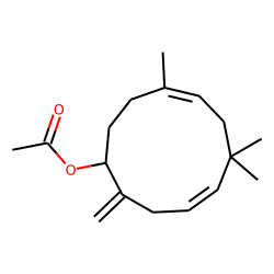 (6R)-Hydroxy-«alpha»-humulene acetate