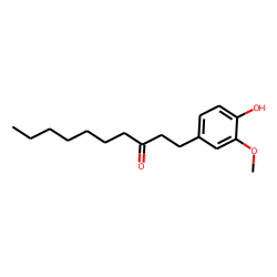 3-Decanone, 1-(4-hydroxy-3-methoxyphenyl)-