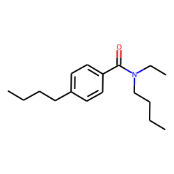 Benzamide, 4-butyl-N-butyl-N-ethyl-