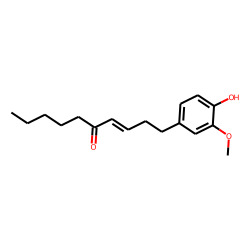 (E)-1-(4-Hydroxy-3-methoxyphenyl)dec-3-en-5-one