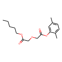 Diglycolic acid, 2,5-dimethylphenyl pentyl ester