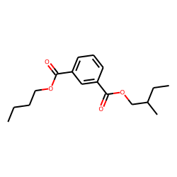 Isophthalic acid, butyl 2-methylbutyl ester