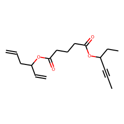 Glutaric acid, hexa-1,5-dien-3-yl hex-4-yn-3-yl ester