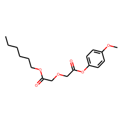 Diglycolic acid, hexyl 4-methoxyphenyl ester