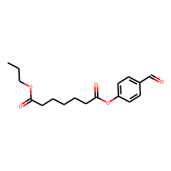 Pimelic acid, 4-formylphenyl propyl ester