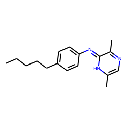 2-(P-pentylanilino)-3,6-dimethyl pyrazine
