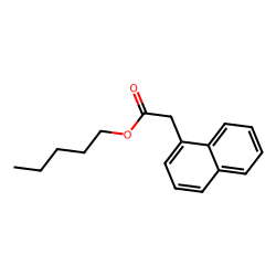 1-naphthaleneacetic acid, pentyl ester