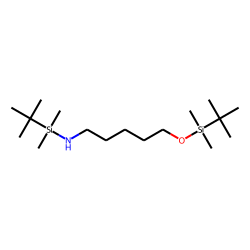 5-Amino-1-pentanol, N-(tert-butyldimethylsilyl)-, tert-butyldimethylsilyl ether