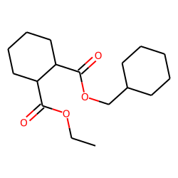 1,2-Cyclohexanedicarboxylic acid, cyclohexylmethyl ethyl ester