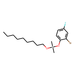 Silane, dimethyl(2-bromo-4-fluorophenoxy)nonyloxy-