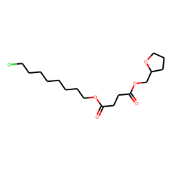 Succinic acid, 8-chlorooctyl tetrahydrofurfuryl ester
