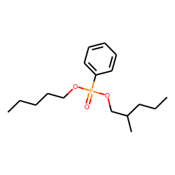 Phenylphosphonic acid, 2-methylpentyl pentyl ester