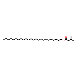 Isovaleric acid, tetracosyl ester