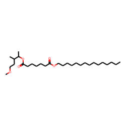 Pimelic acid, 5-methoxy-3-methylpent-2-yl pentadecyl ester