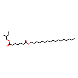 Pimelic acid, 2-methylbutyl heptadecyl ester