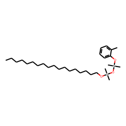 Silane, dimethyl(dimethyl(2-methylphenoxy)silyloxy)octadecyloxy-