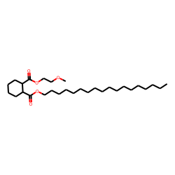 1,2-Cyclohexanedicarboxylic acid, 2-methoxyethyl octadecyl ester