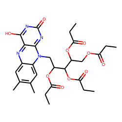 Riboflavin, 2',3',4',5'-tetrapropanoate