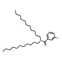 Benzamide, N,N-diundecyl-3-fluoro-