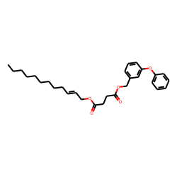 Succinic acid, dodec-2-en-1-yl 3-phenoxybenzyl ester
