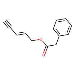 Phenylacetic acid, pent-2-en-4-ynyl ester