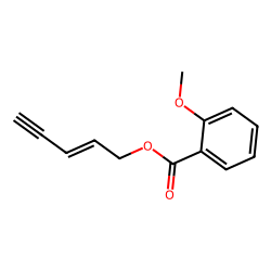 o-anisic acid, pent-2-en-4-ynyl ester