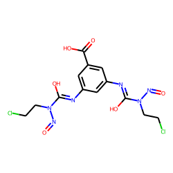 Benzoic acid, 3,5-bis[3-(2-chloroethyl)-3-nitrosoureido]-