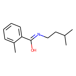 Benzamide, 2-methyl-N-(3-methylbutyl)-