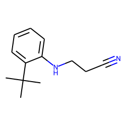 Aniline, 2-tert-butyl-n-beta-cyanoethyl-