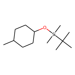 trans-4-Methylcyclohexanol, tert-butyldimethylsilyl ether