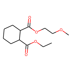 1,2-Cyclohexanedicarboxylic acid, ethyl 2-methoxyethyl ester