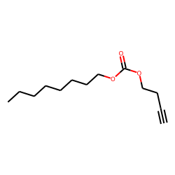 Carbonic acid, but-3-yn-1-yl octyl ester