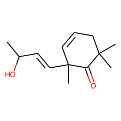 2-(3-Hydroxybut-1-enyl)-2,6,6-trimethylcyclohex-3-en-1-one