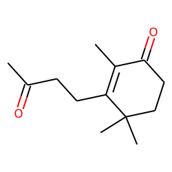2,4,4-Trimethyl-3-(3-oxobutyl)cyclohex-2-enone