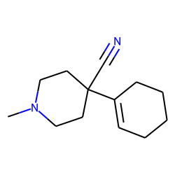 4-(Delta'-cyclohexenyl)-1-methyl-isonipecotonitrile